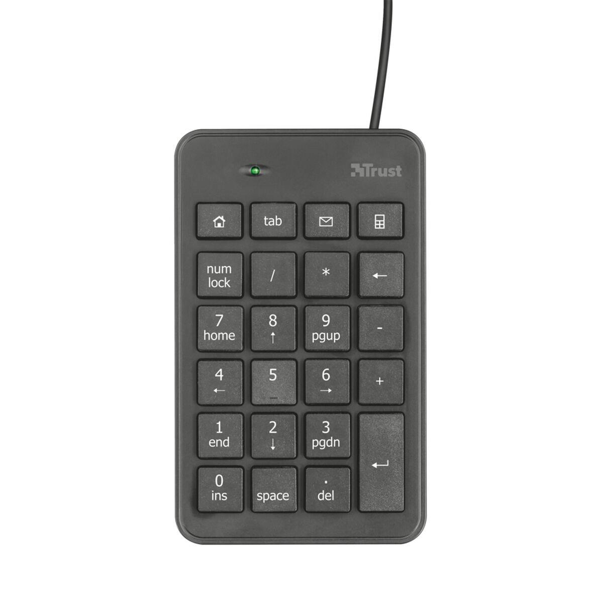 Teclado numérico Trust 22221 Negro