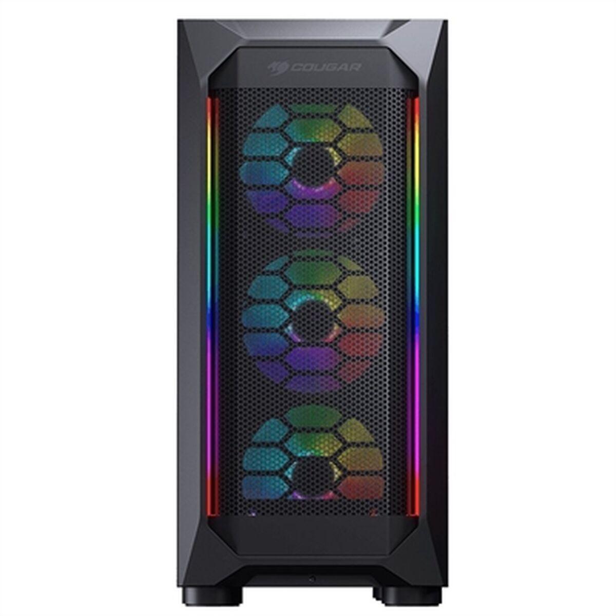 Caja Semitorre ATX Cougar MX410 Mesh-G Negro