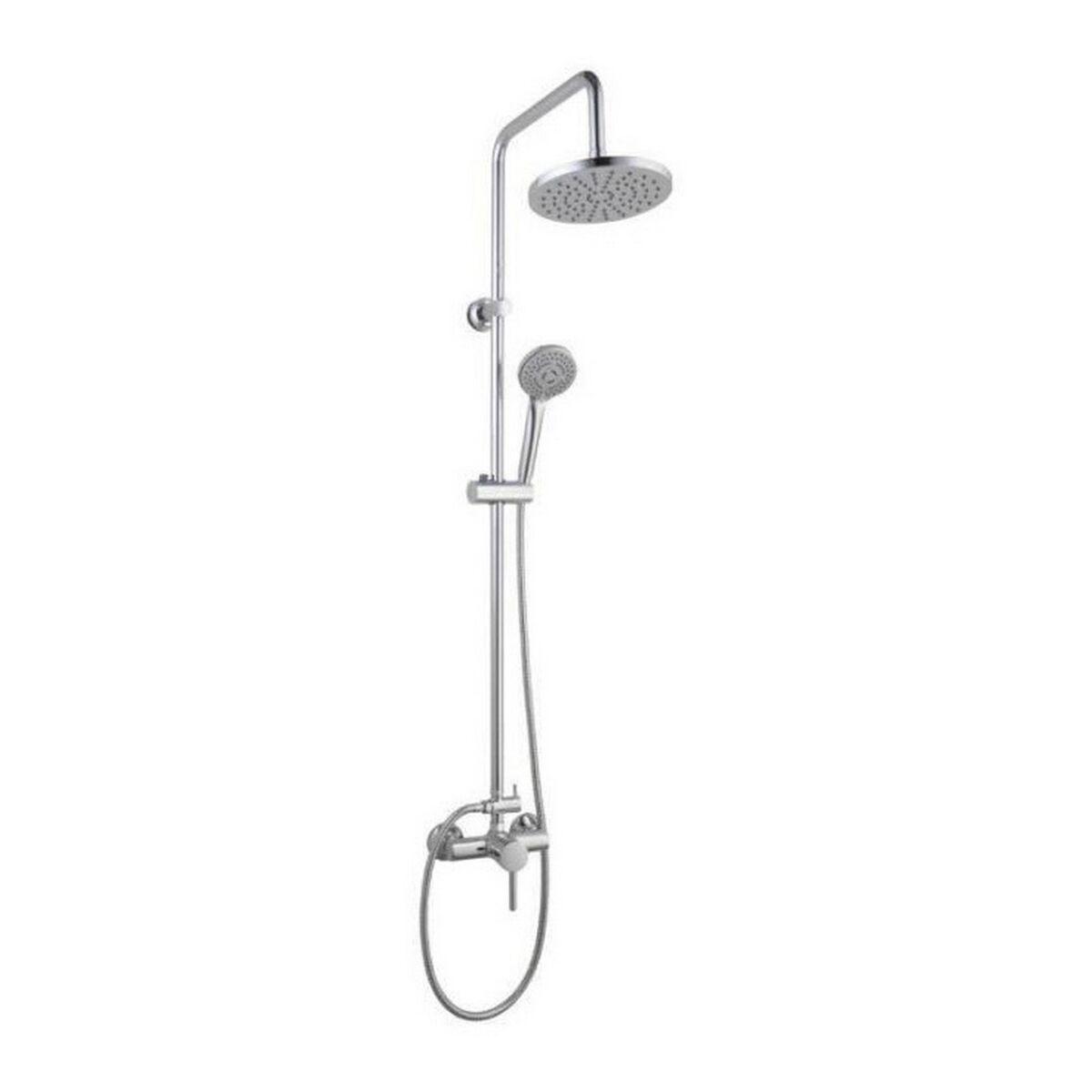 Columna de Ducha Rousseau Gris Chrome 22 mm 150 mm