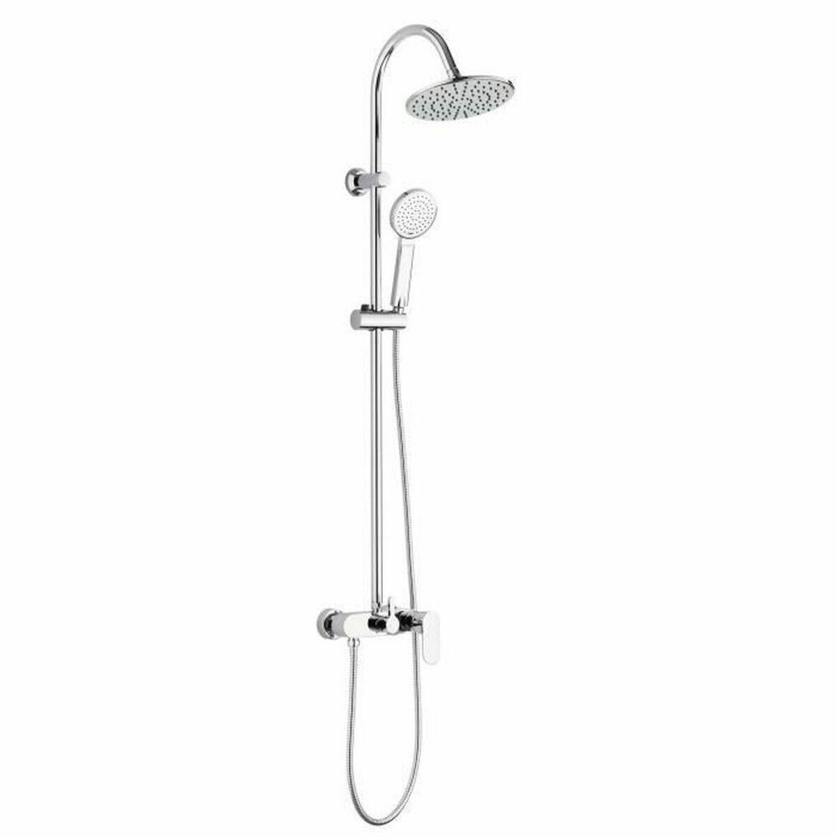 Columna de Ducha Rousseau Gris Metal 22 mm 150 mm