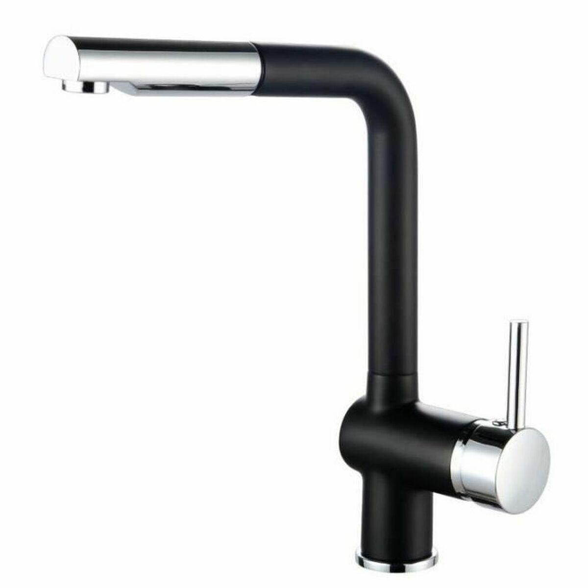 Grifo Monomando Rousseau 4060558 Gris Acero Inoxidable Latón
