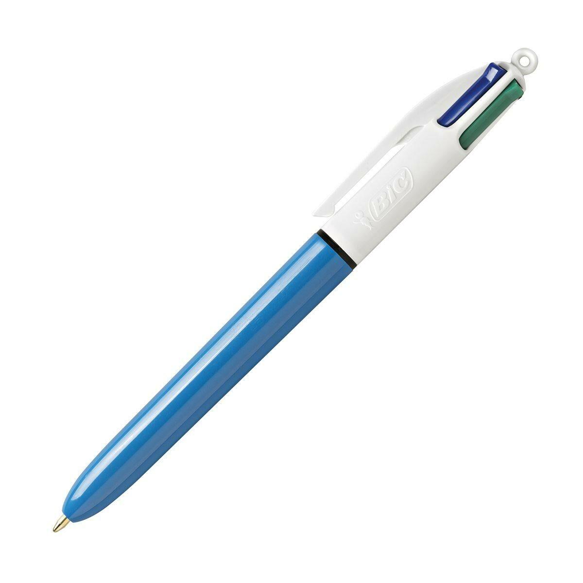 Bolígrafo Bic 982866 Azul Multicolor 0,4 mm 1 mm 4 colores Recargable