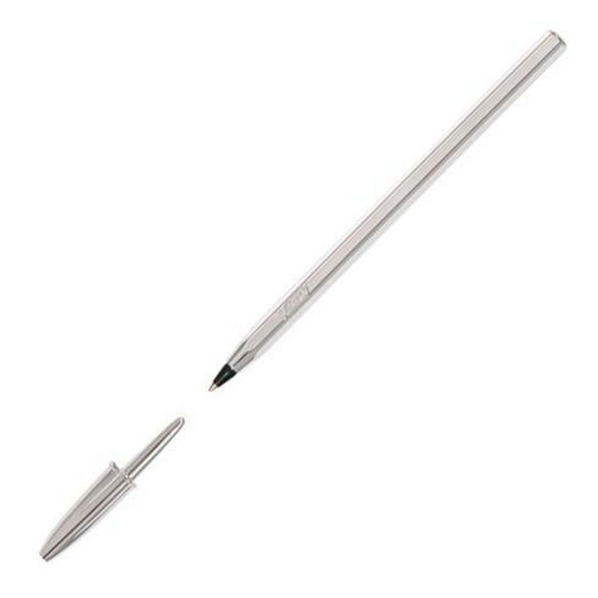 Boligrafo de tinta líquida Bic 921339 Negro Plateado 0,32 mm (20 Piezas)