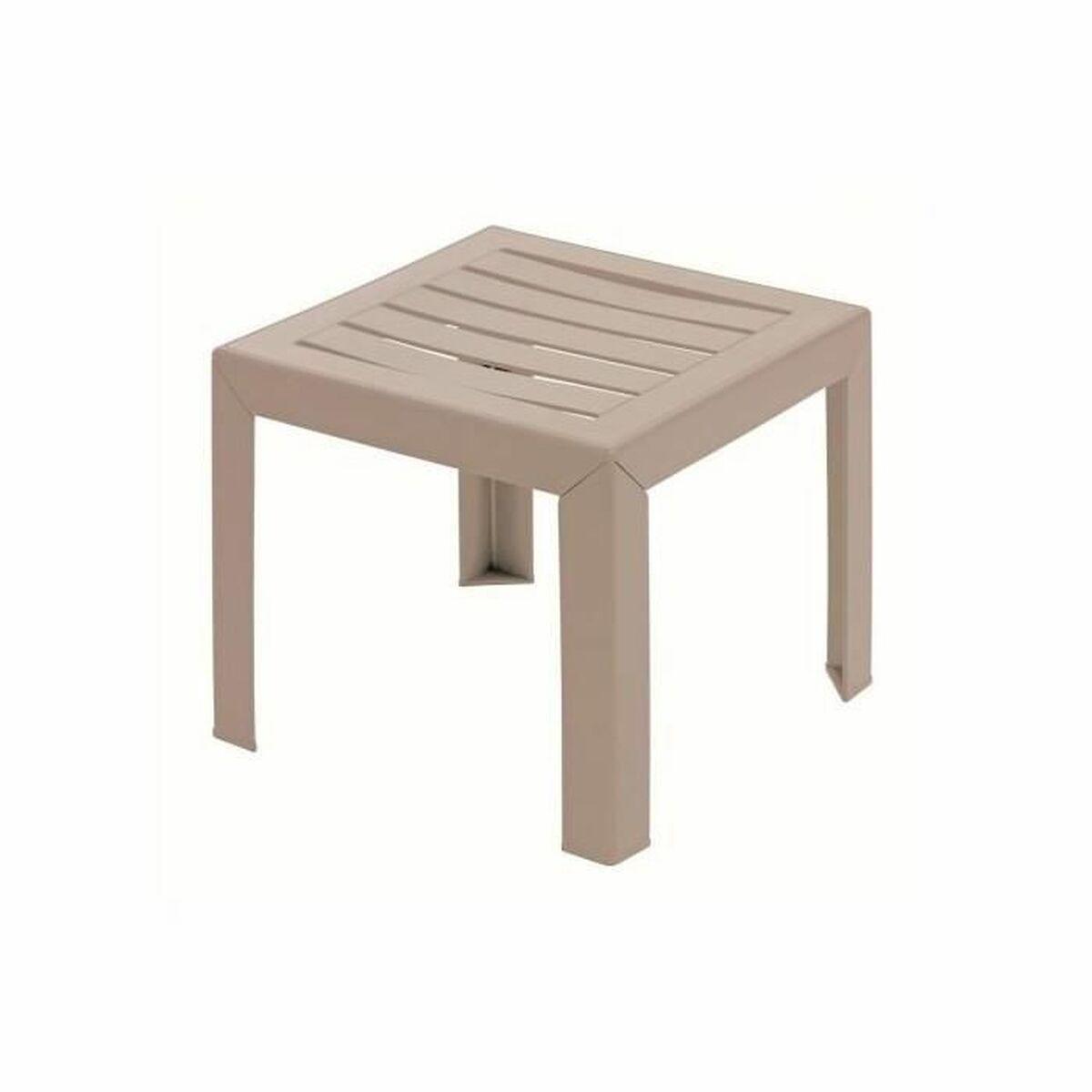 Mesa auxiliar Grosfillex Miami Marrón 40 x 40 x 38 cm