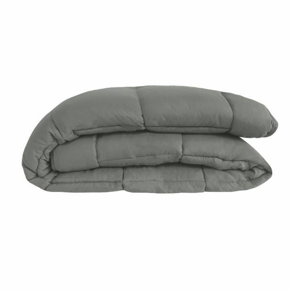Colcha Poyet Motte Calgary Plateado 240 x 260 cm