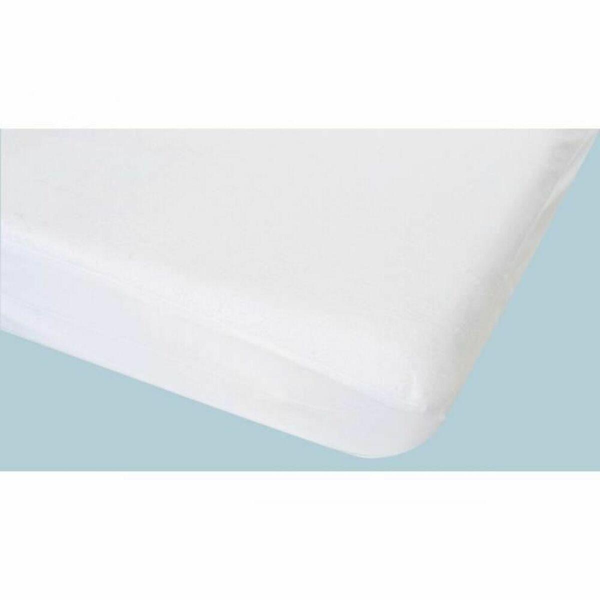 Protector de colchón Poyet Motte 80 x 190 cm Blanco