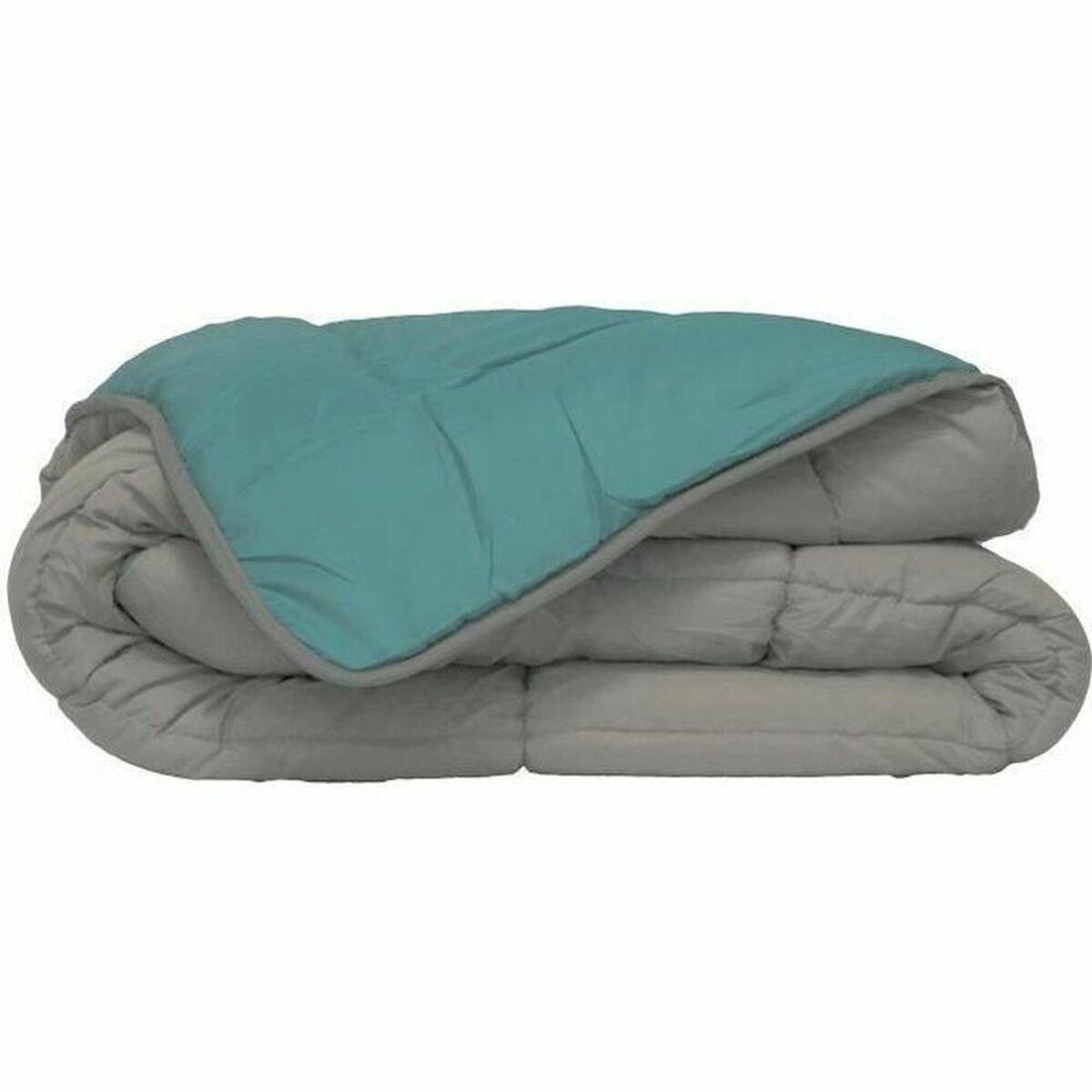 Relleno Nórdico Poyet Motte Verde Gris 400 g /m² 200 x 200 cm