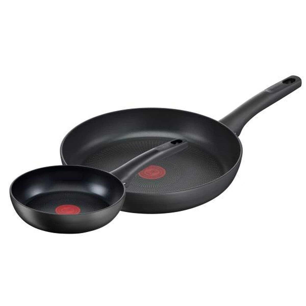 Juego de Sartenes Tefal G26890 Negro Aluminio (2 Unidades)
