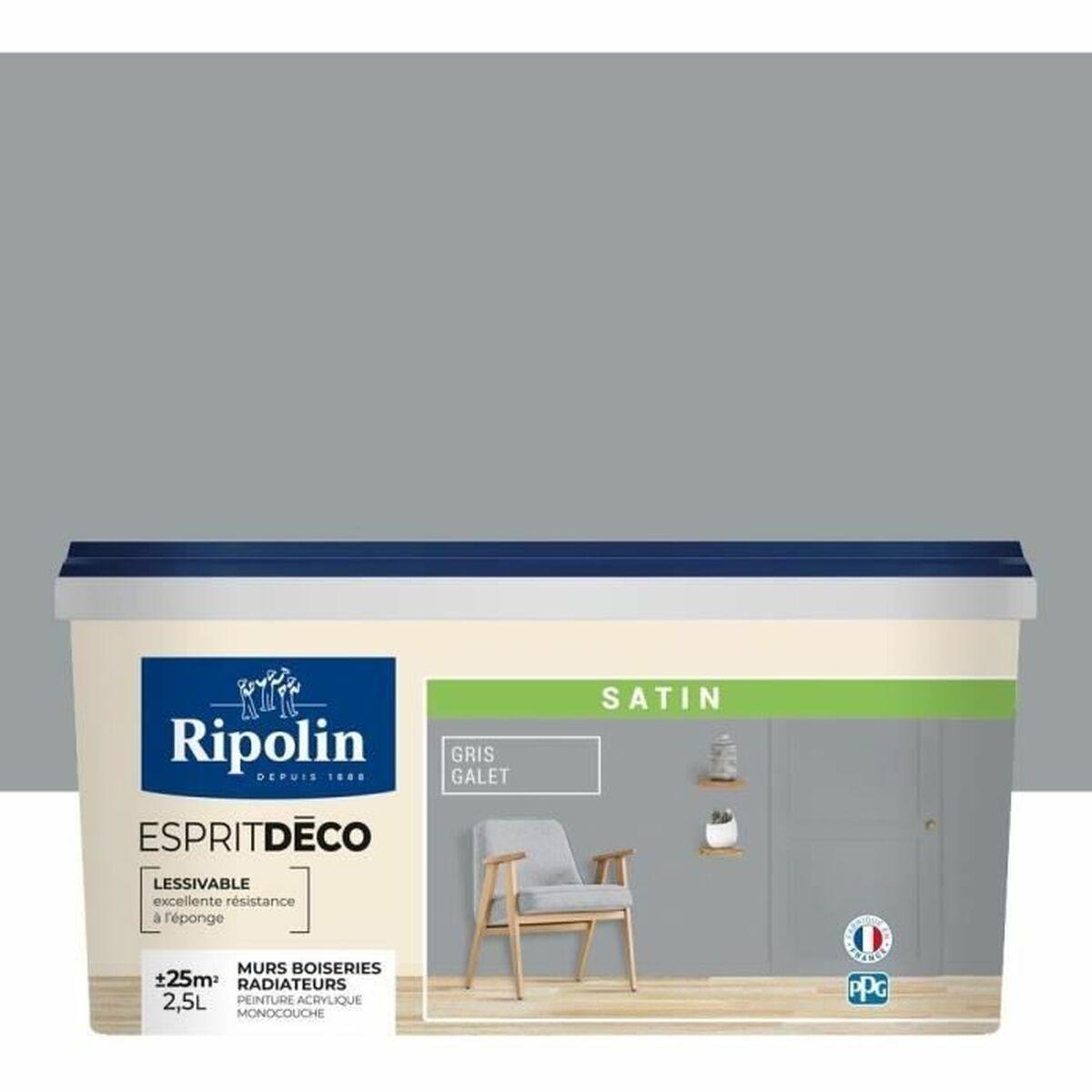 Pintura de Imprimación Ripolin Gris Satinado 2,5 L