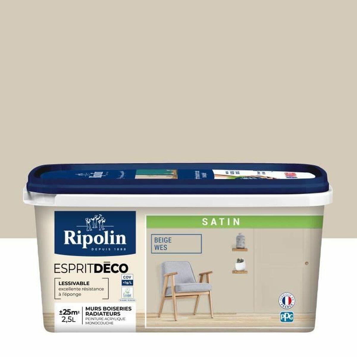 Pintura de Imprimación Ripolin Beige Satinado 2,5 L