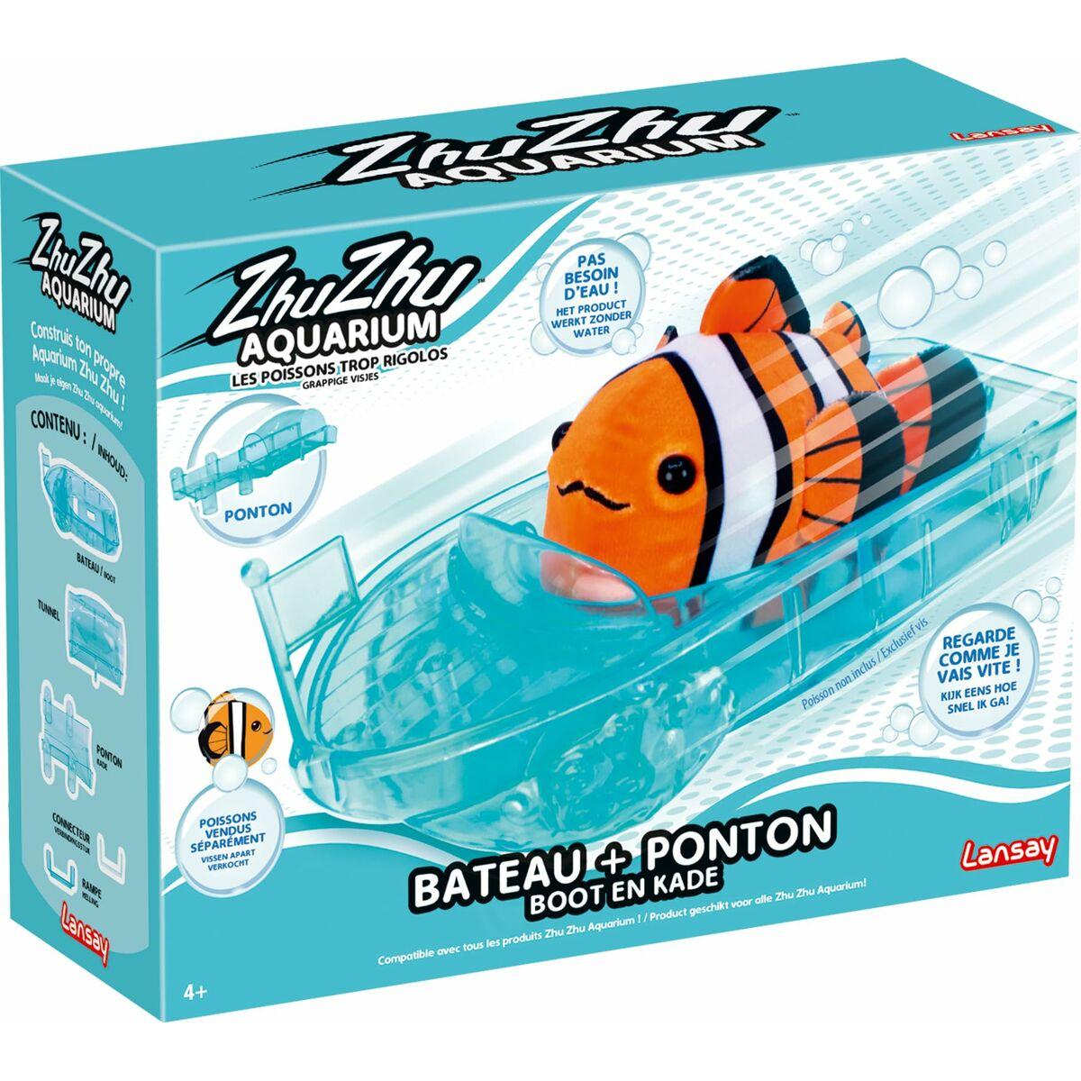 Set Animales para la Bañera Lansay Zhu Zhu Aquarium Plástico 10 X 21 X 27 CM
