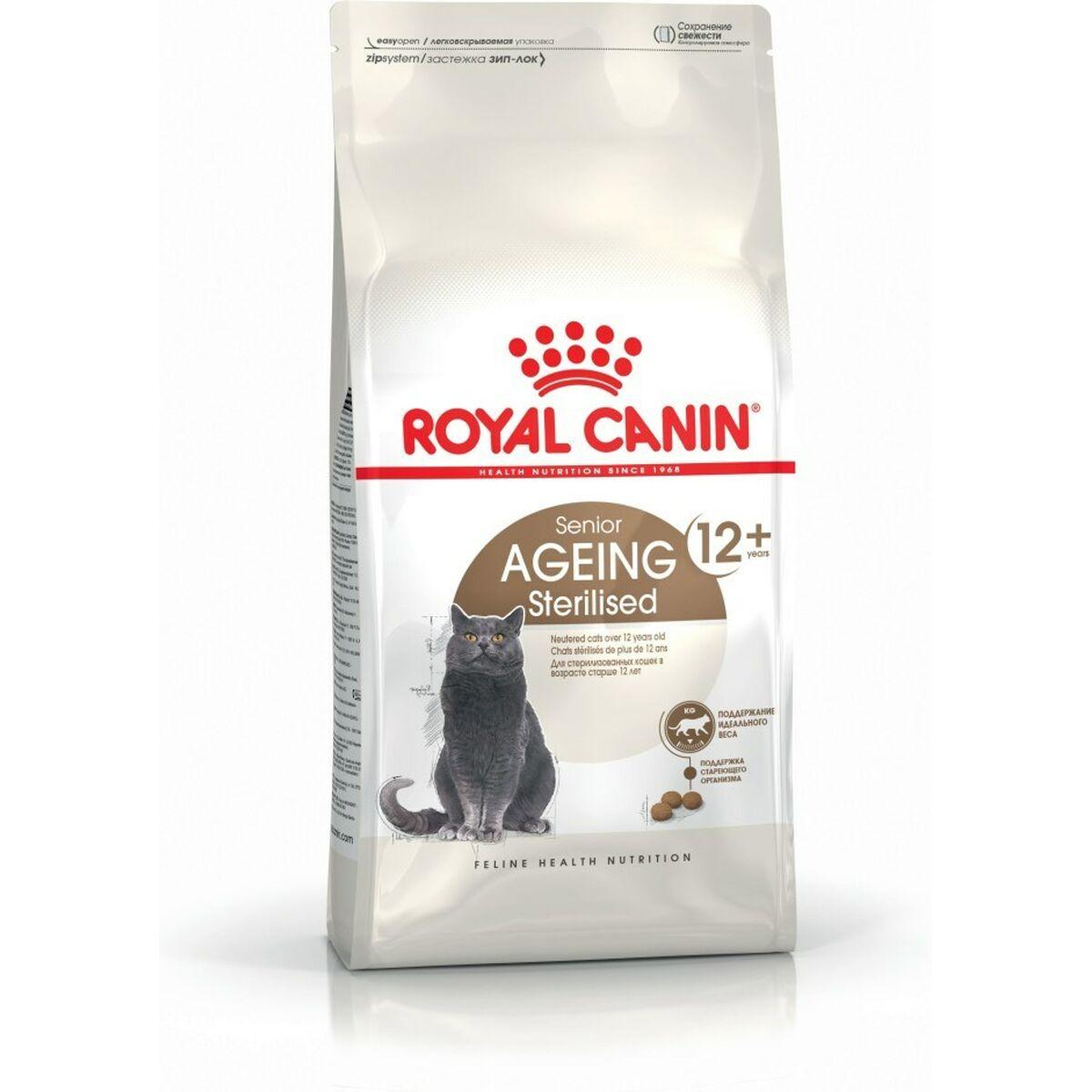 Comida para gato Royal Canin Senior Ageing Sterilised 12+ Senior Pollo Maíz Vegetal Aves 4 Kg