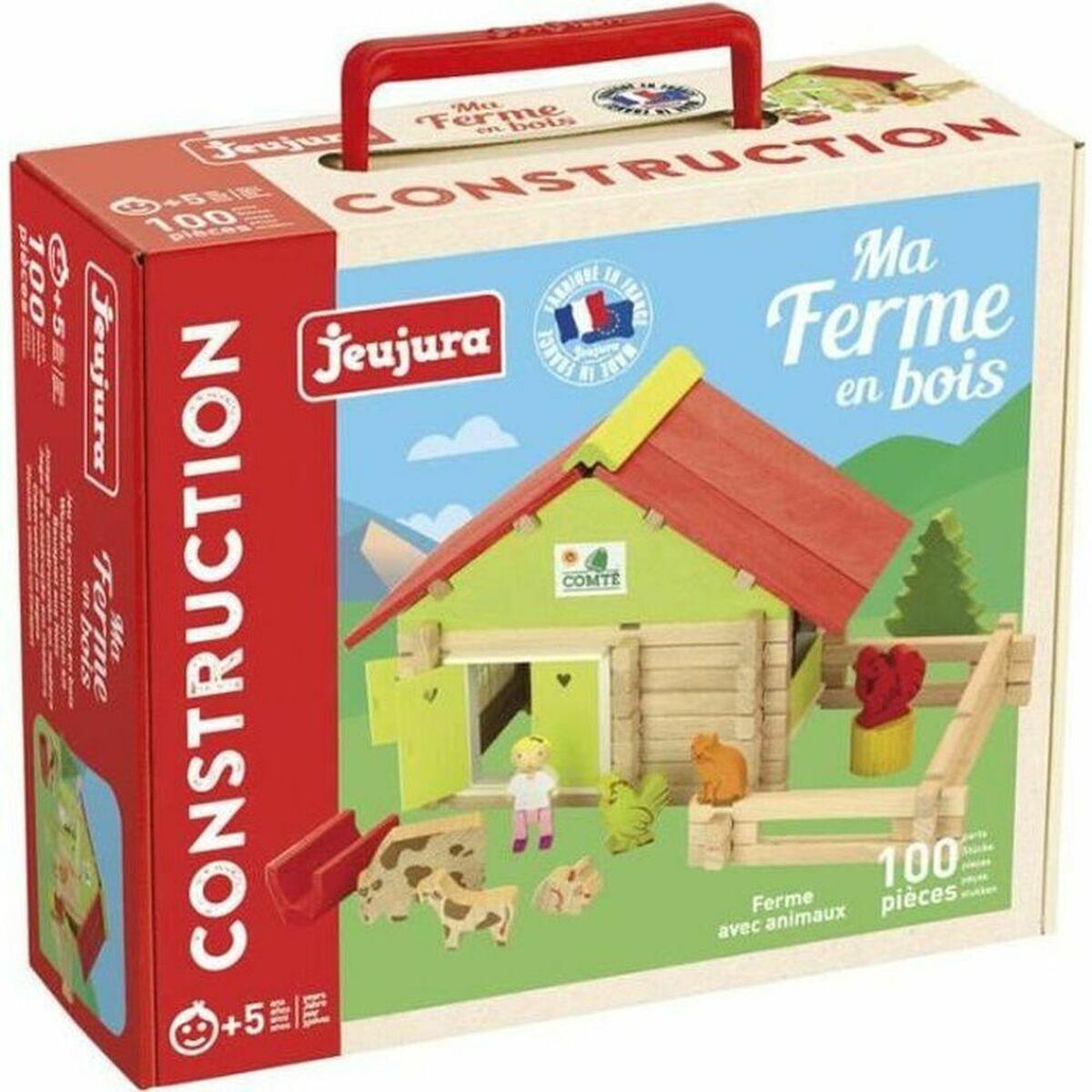 Figuras de Acción Jeujura Farm With Animals 100 Piezas Playset