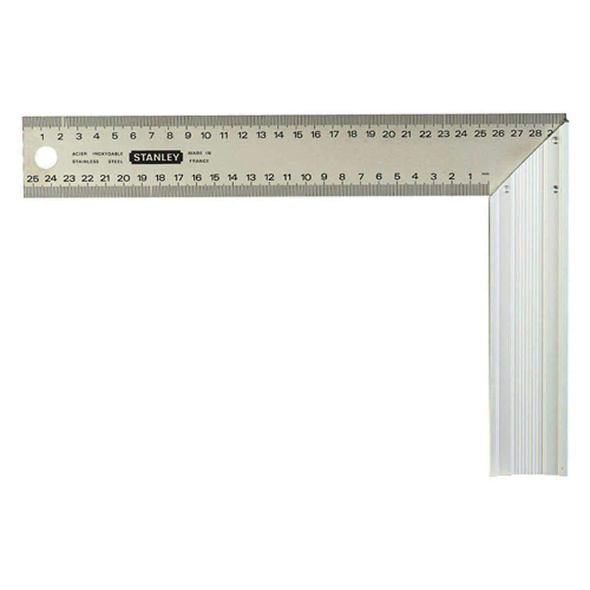 Escuadra de ángulo Stanley 1-45-686 Gris Acero 30 x 20 x 1 cm 30 x 3 x 20 cm 300 mm