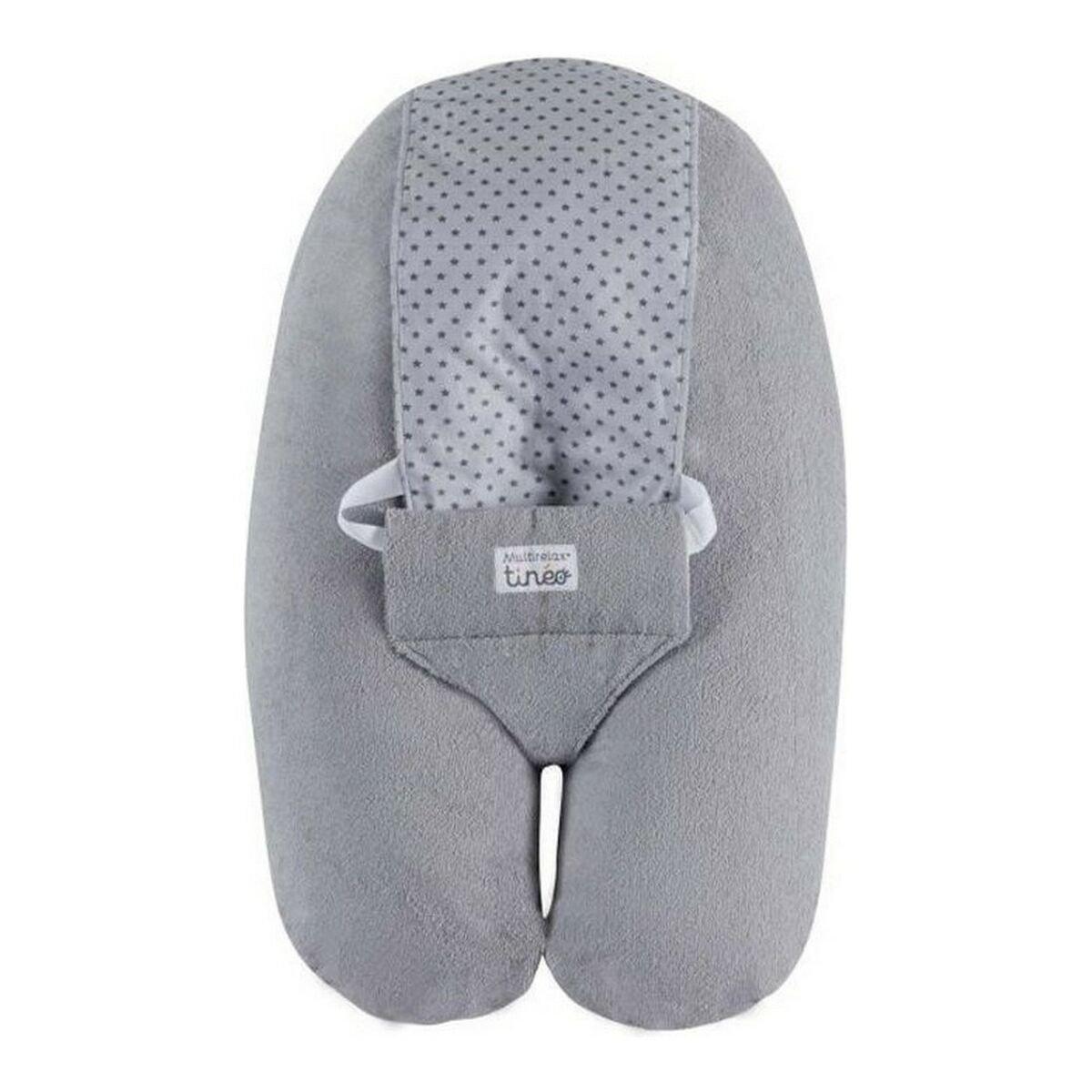 Cojín de Lactancia Tineo Polka Dots Gris