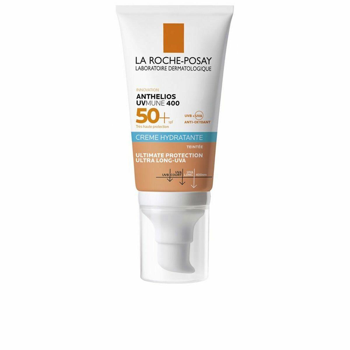 Protector Solar con Color La Roche Posay Anthelios Uvmune Spf 50 Spf 50+ 50 ml Crema