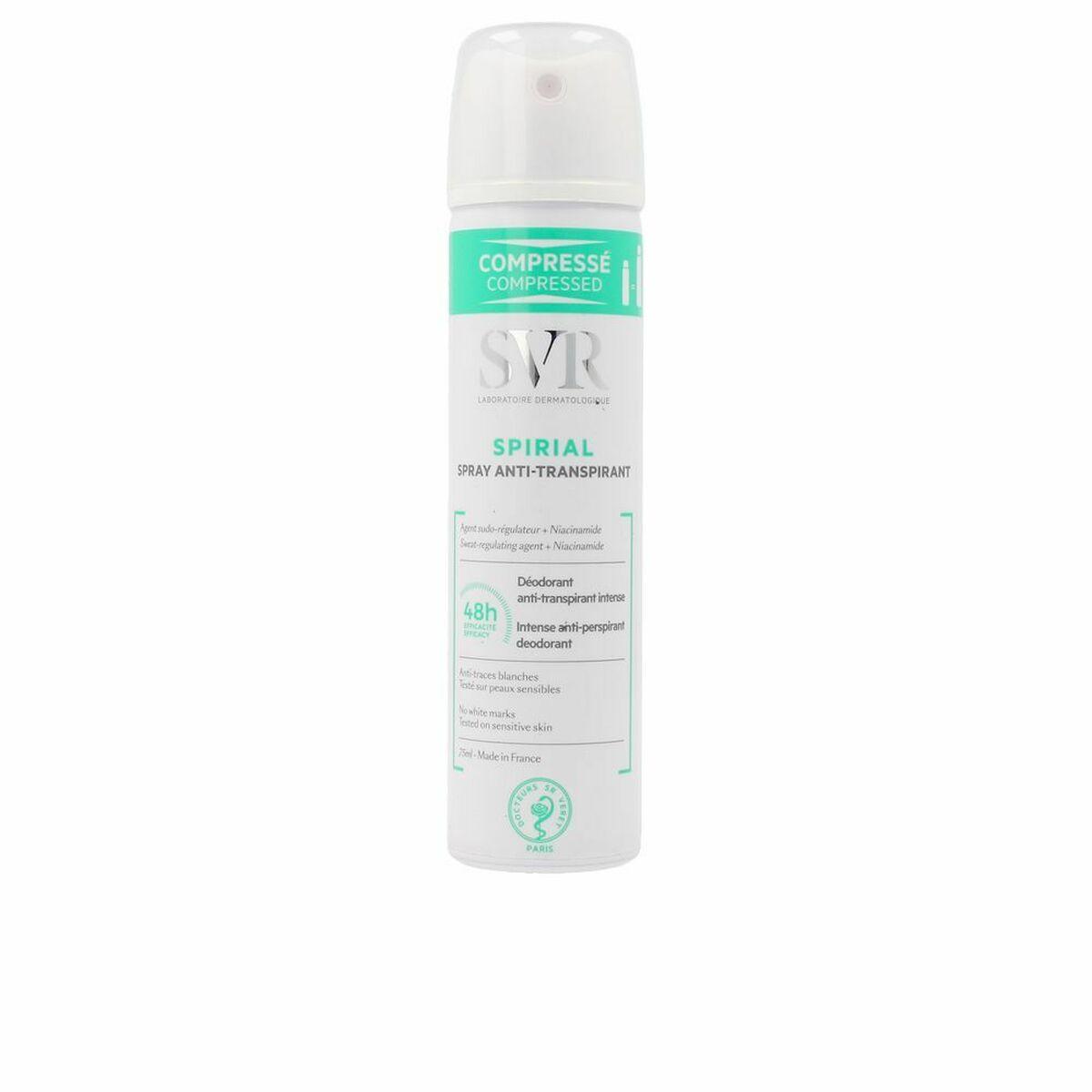 Agua Micelar Desmaquillante SVR Spirial 75 ml Antitranspirante
