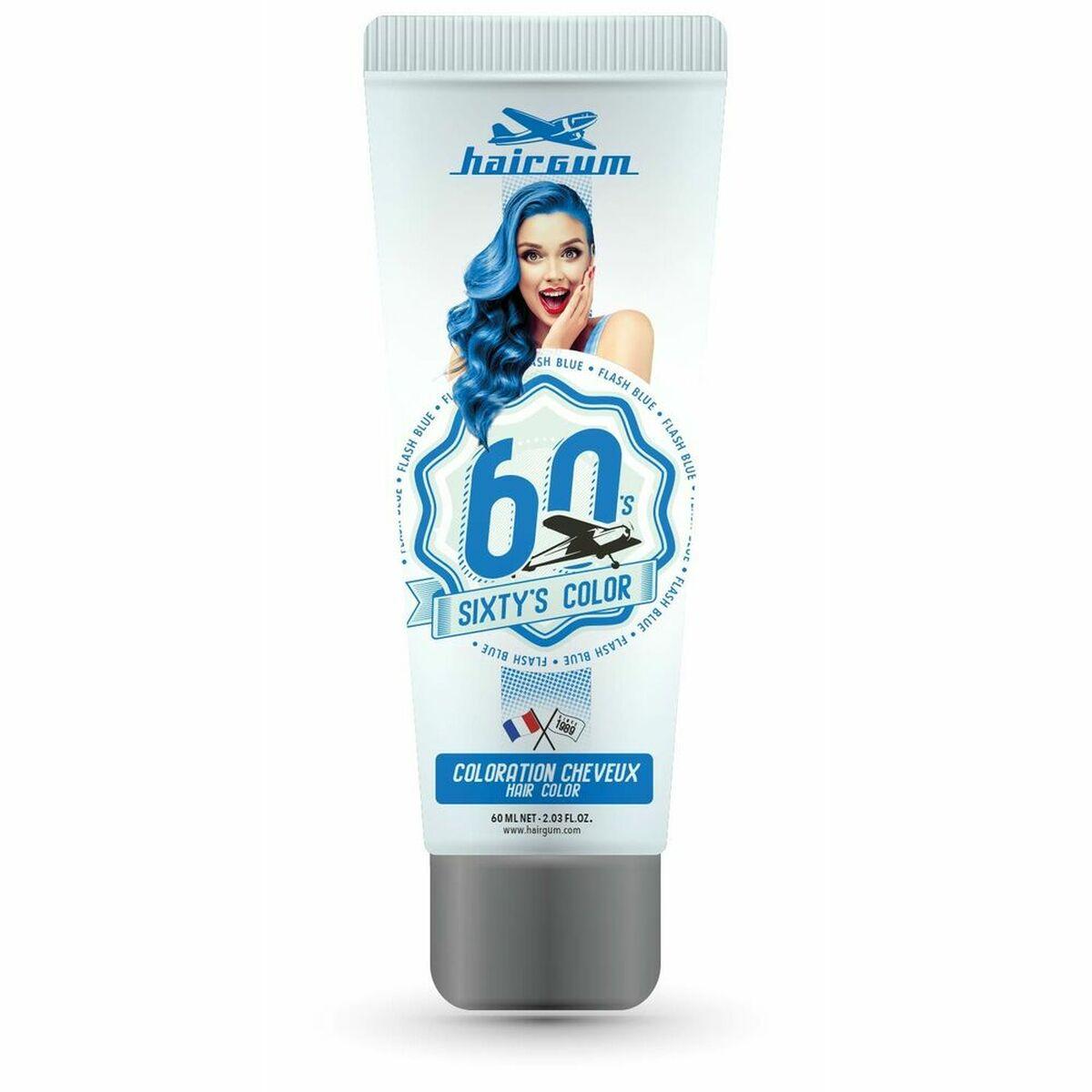 Coloración Semipermanente Hairgum S Color flash blue 60 ml