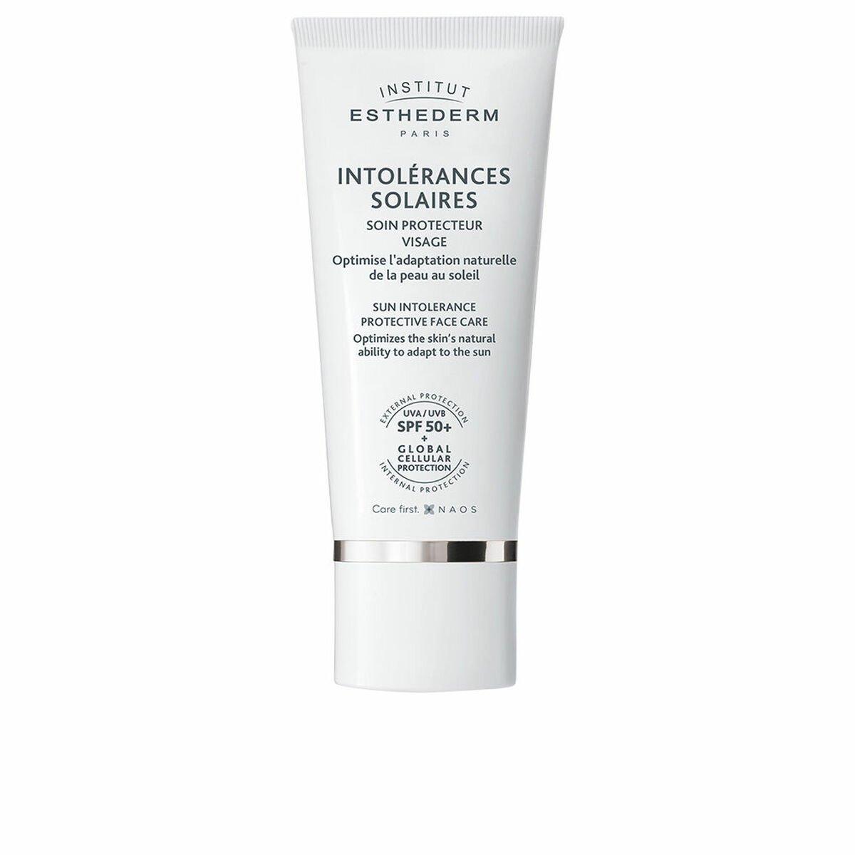 Protector Solar Institut Esthederm INTOLÉRANCES SOLAIRES Spf 50+ 50 ml