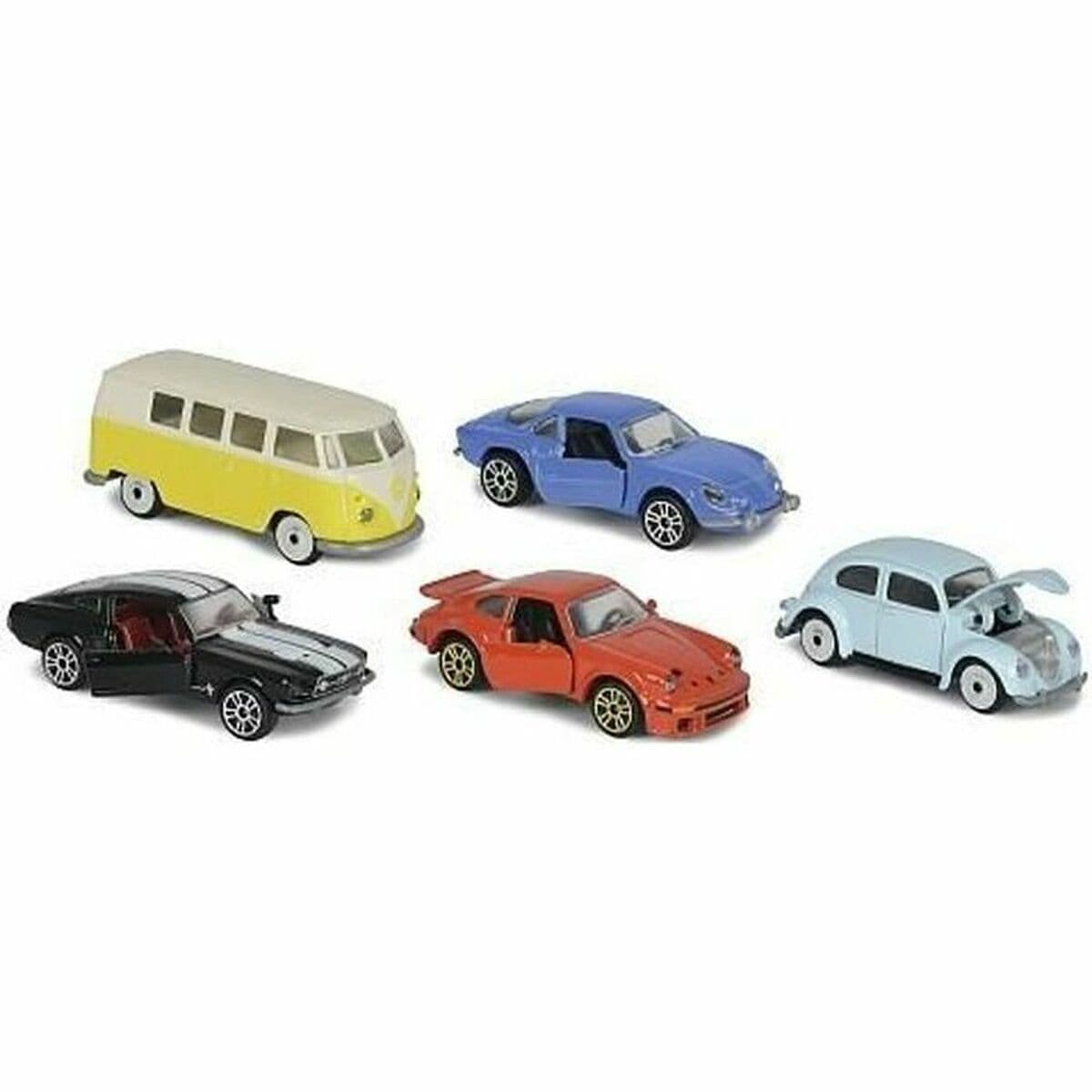 Playset de Vehículos Smoby Vintage 5 Piezas