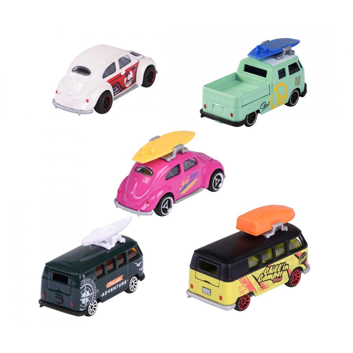 Playset de Vehículos Majorette Volkswagen Originals Blanco
