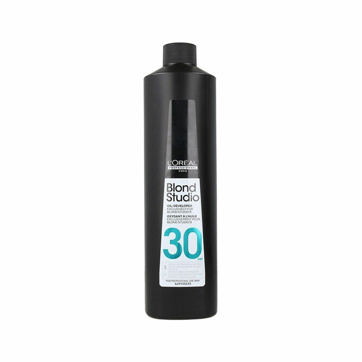 Oxidante Capilar L'Oreal Professionnel Paris Blond Studio 1 L 30 vol 9 % Crema