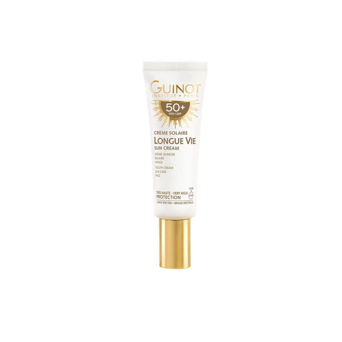 Protector Solar Facial Guinot Longue Vie Spf 50+ 50 ml Antiedad
