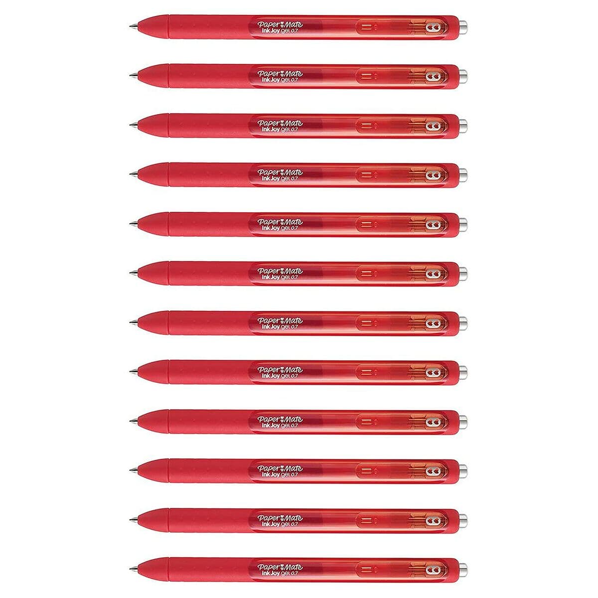 Bolígrafo de gel Paper Mate InkJoy Gel Rojo 12 Unidades