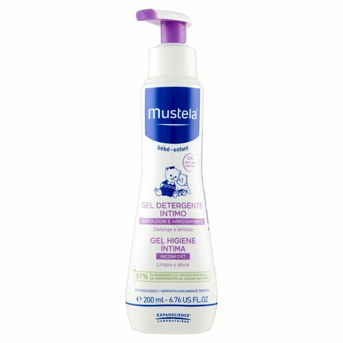 Gel Íntimo Mustela Niño 200 ml