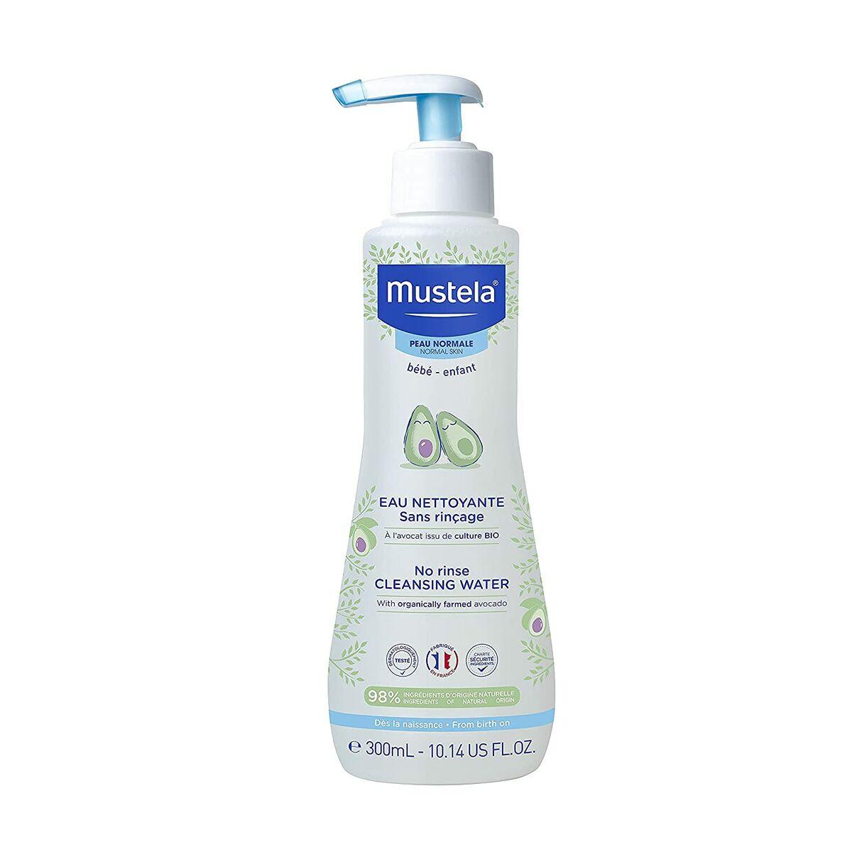 Agua Limpiadora sin Aclarado para Bebé Mustela 3504105028497 300 ml Aguacate