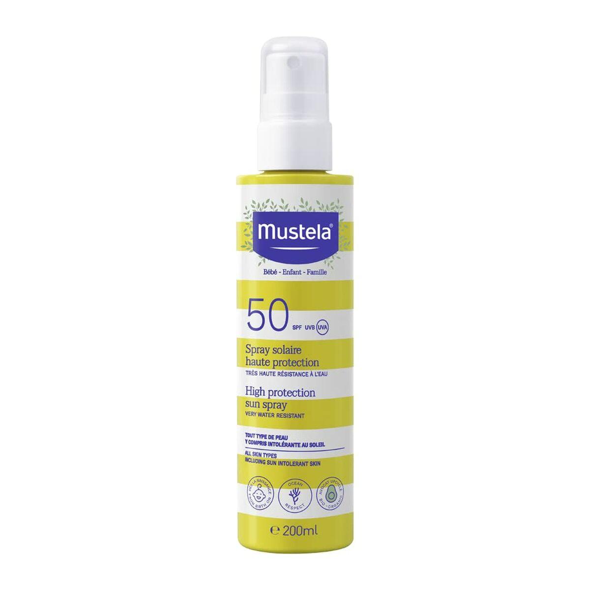 Protector Solar para Niños en Spray Mustela Spf 50 200 ml