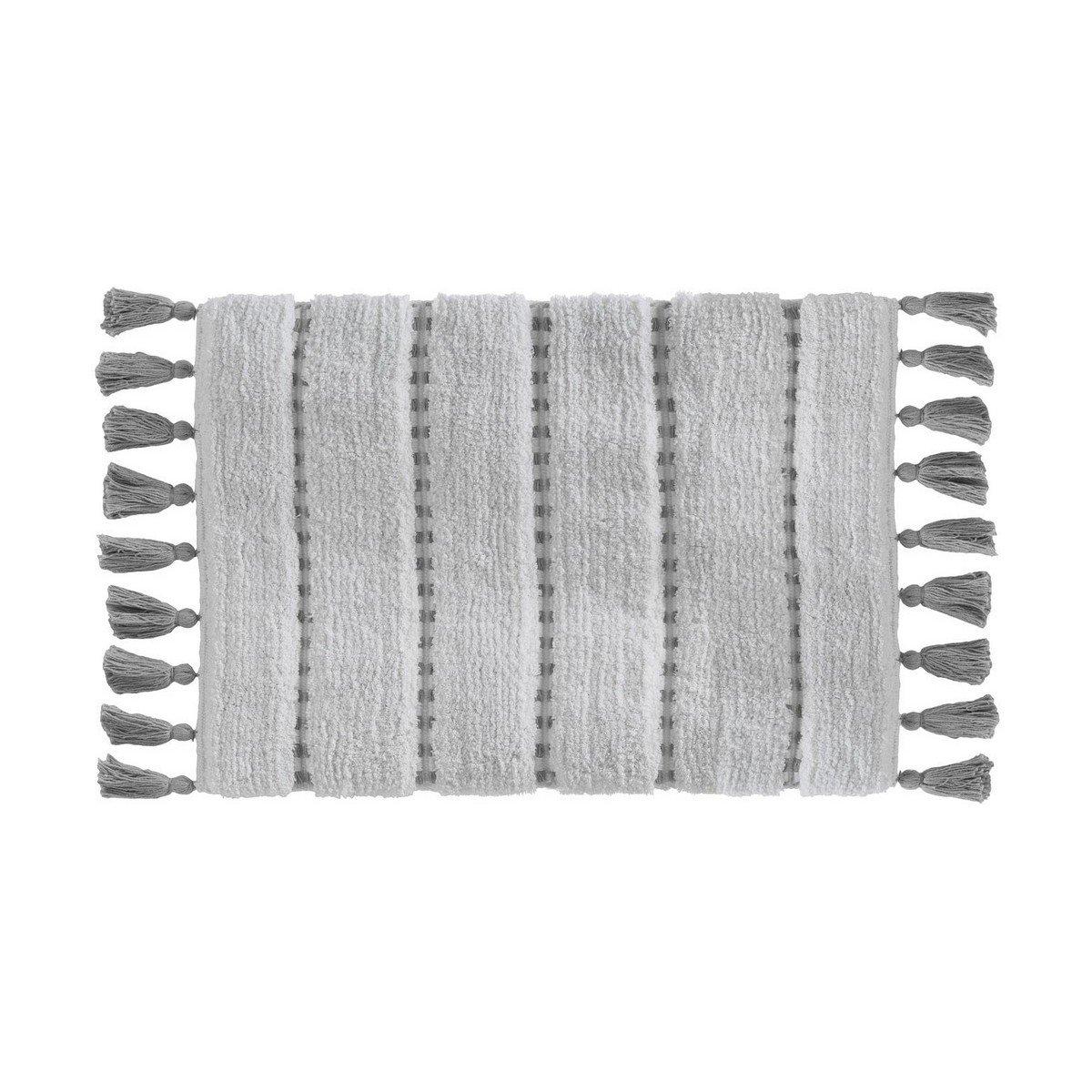Alfombra de baño 5five Simply Smart Gris Algodón 50 x 75 cm