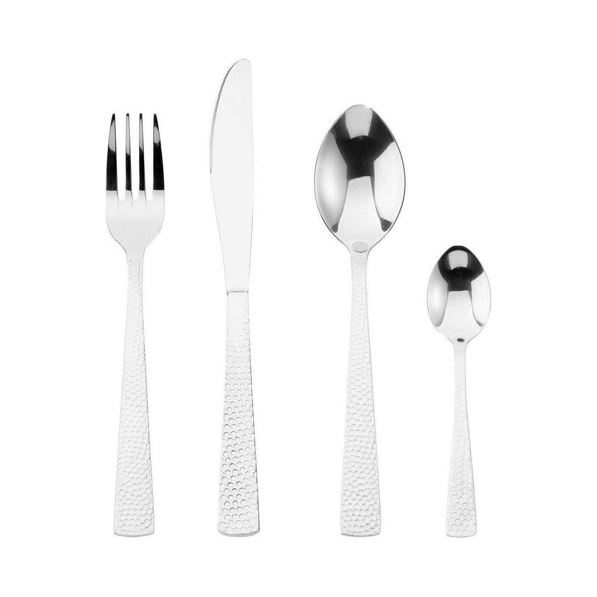 Cubertería Secret de Gourmet D'ORO INOX 24 Piezas