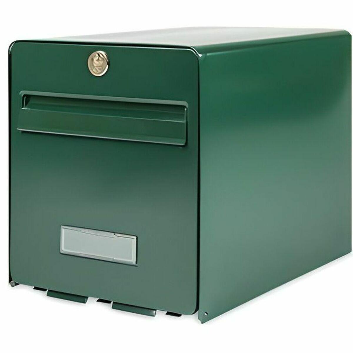 Buzón Burg-Wachter Verde Acero Galvanizado 28 x 36,5 x 31 cm