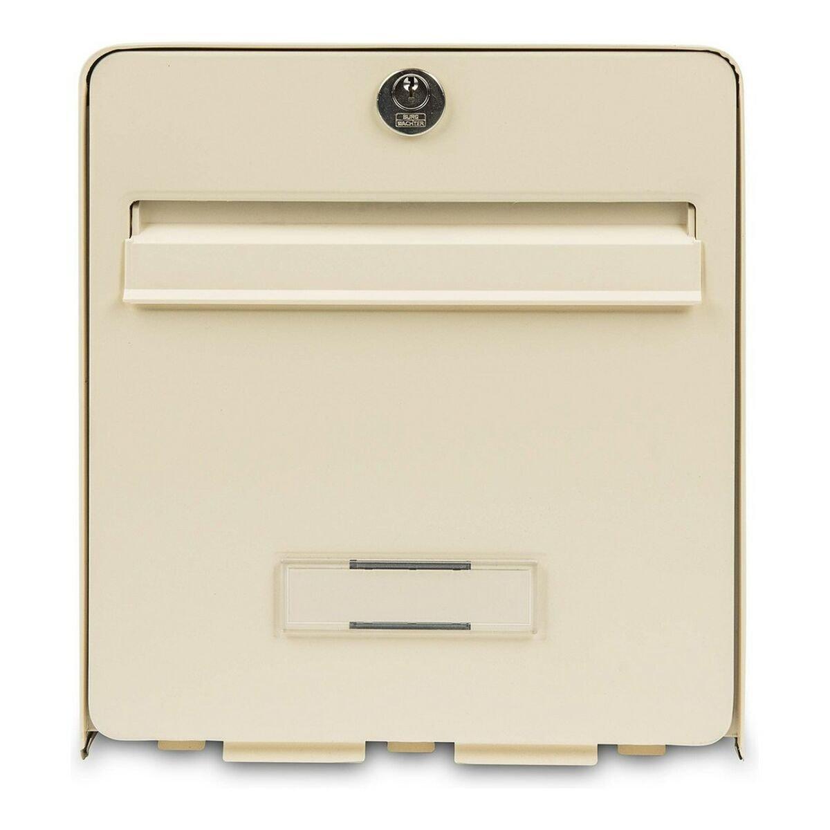 Buzón Burg-Wachter Beige Plástico Acero Galvanizado
