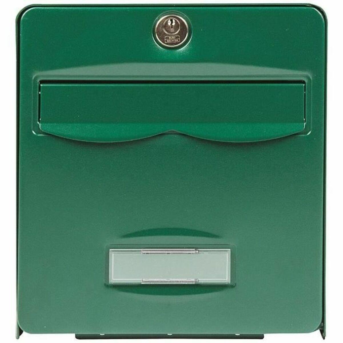 Buzón Burg-Wachter Verde Acero Galvanizado 36,5 x 28 x 31 cm