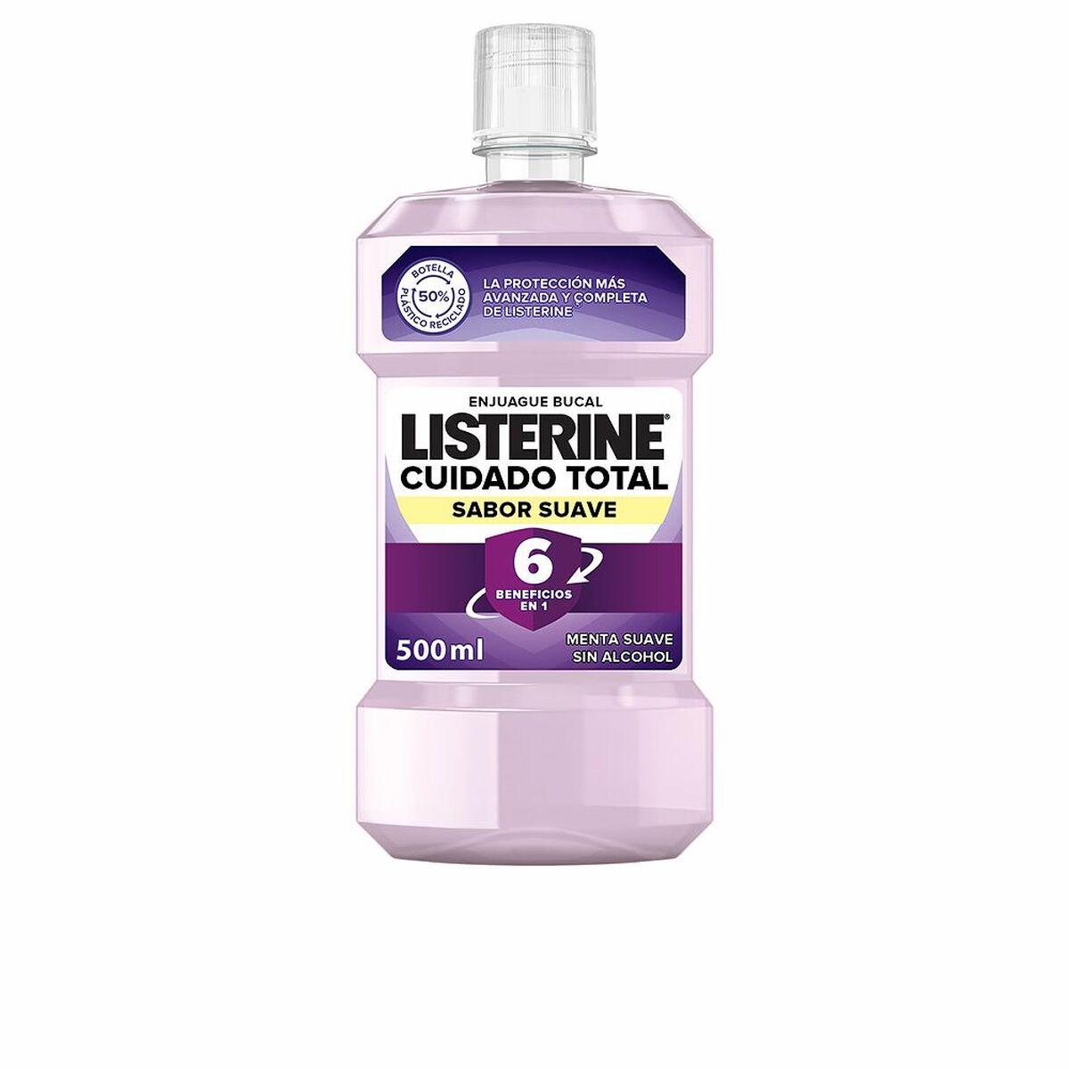 Enjuague Bucal Listerine Total Care Zero 500 ml 0% Alcohol