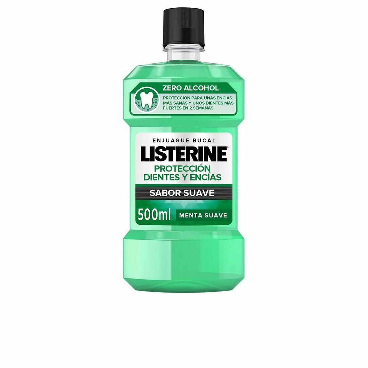 Enjuague Bucal Listerine 3.57466E+12 500 ml Encías Sanas y Dientes Fuertes