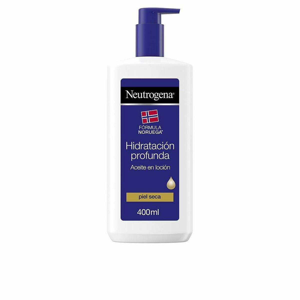 Loción Corporal Hidratante Neutrogena Hidratación Profunda 400 ml Piel Seca Aceite