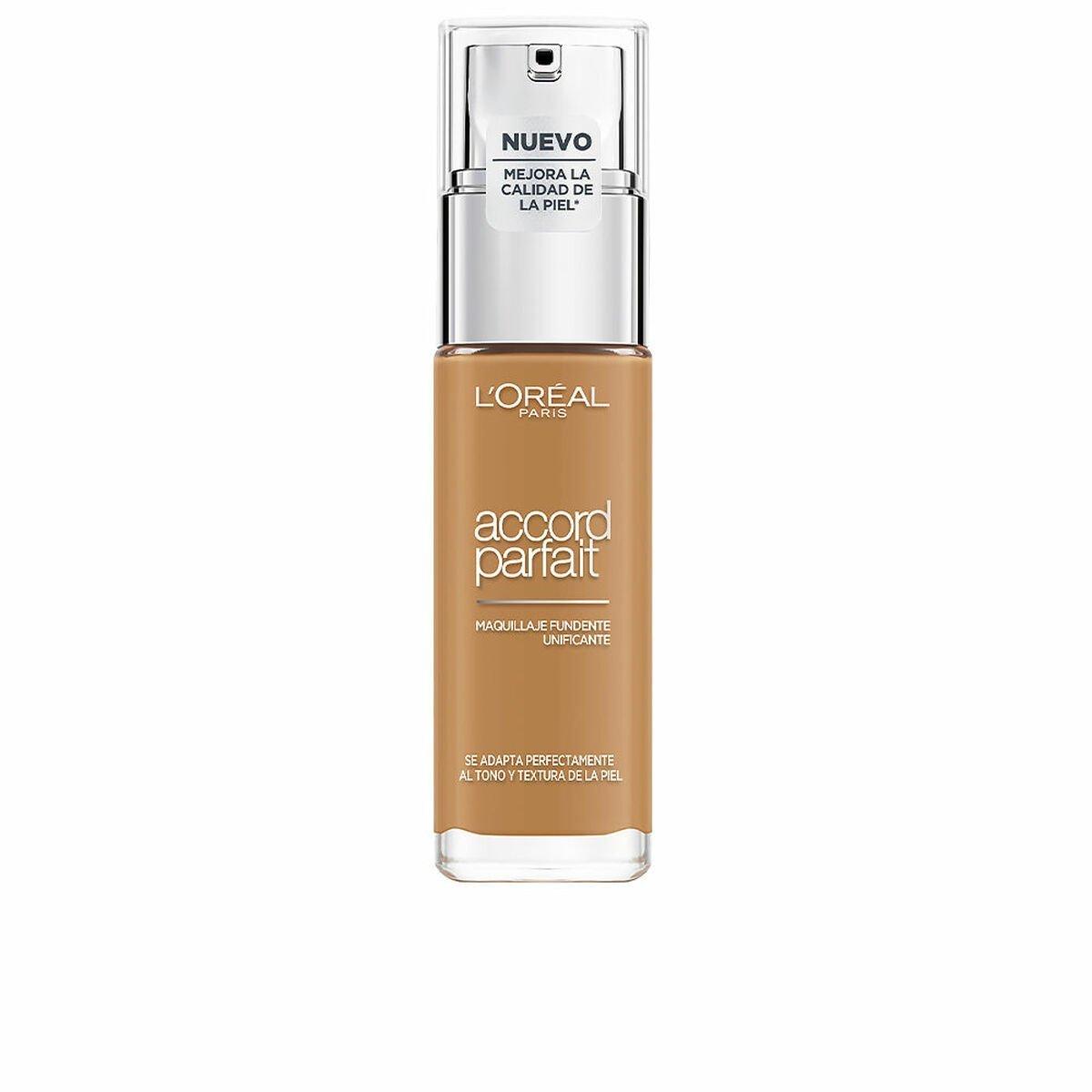 Base de Maquillaje Cremosa L'Oreal Make Up Accord Parfait 5,5N-sun Nº 5,5n Nº 5,5n-Sun 30 ml