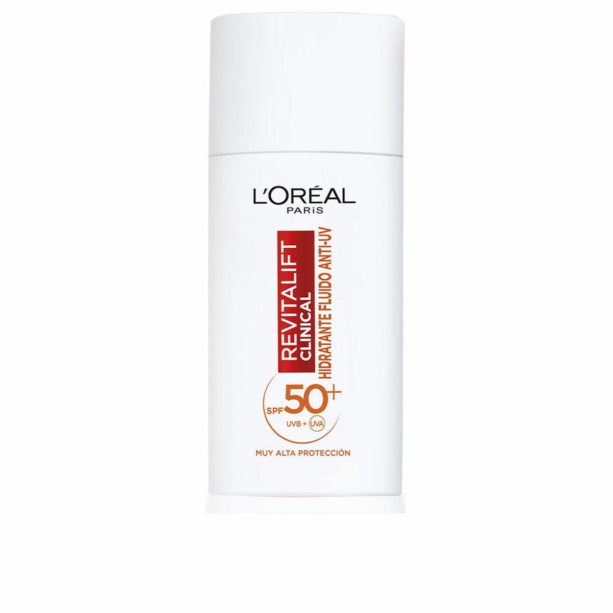 Protector Solar Facial L'Oreal Make Up Revitalift Clinical Spf 50 Spf 50+ 50 ml Antiedad