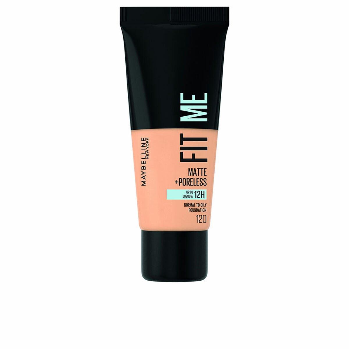Base de Maquillaje Cremosa Maybelline Fit Me Poreless Nº 120 30 ml