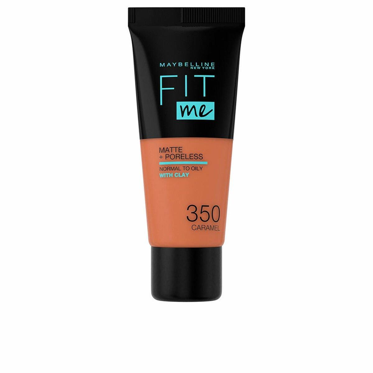 Base de Maquillaje Cremosa Maybelline Fit Nº 350-Caramel 30 ml