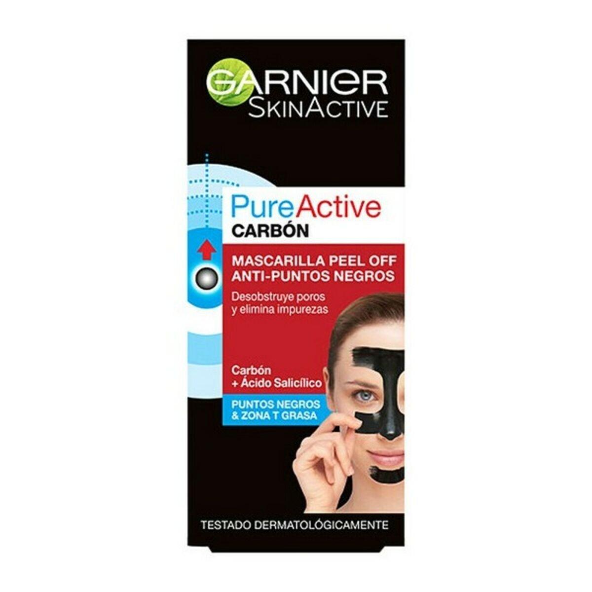 Mascarilla Limpia Poros Garnier Pure Active Carbon 50 ml