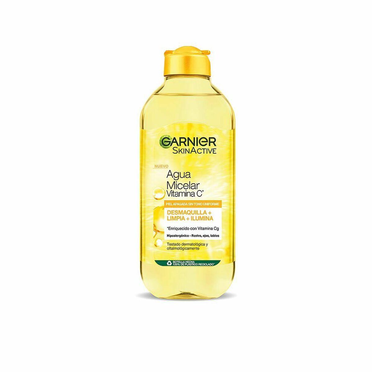 Agua Micelar Desmaquillante Garnier Skinactive Vitamina C 400 ml
