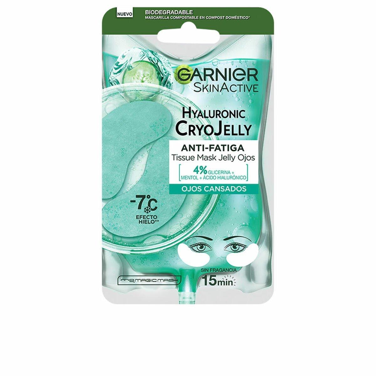 Mascarilla para el Contorno de Ojos Garnier Hyaluronic Cryojelly 5 g Antifatiga