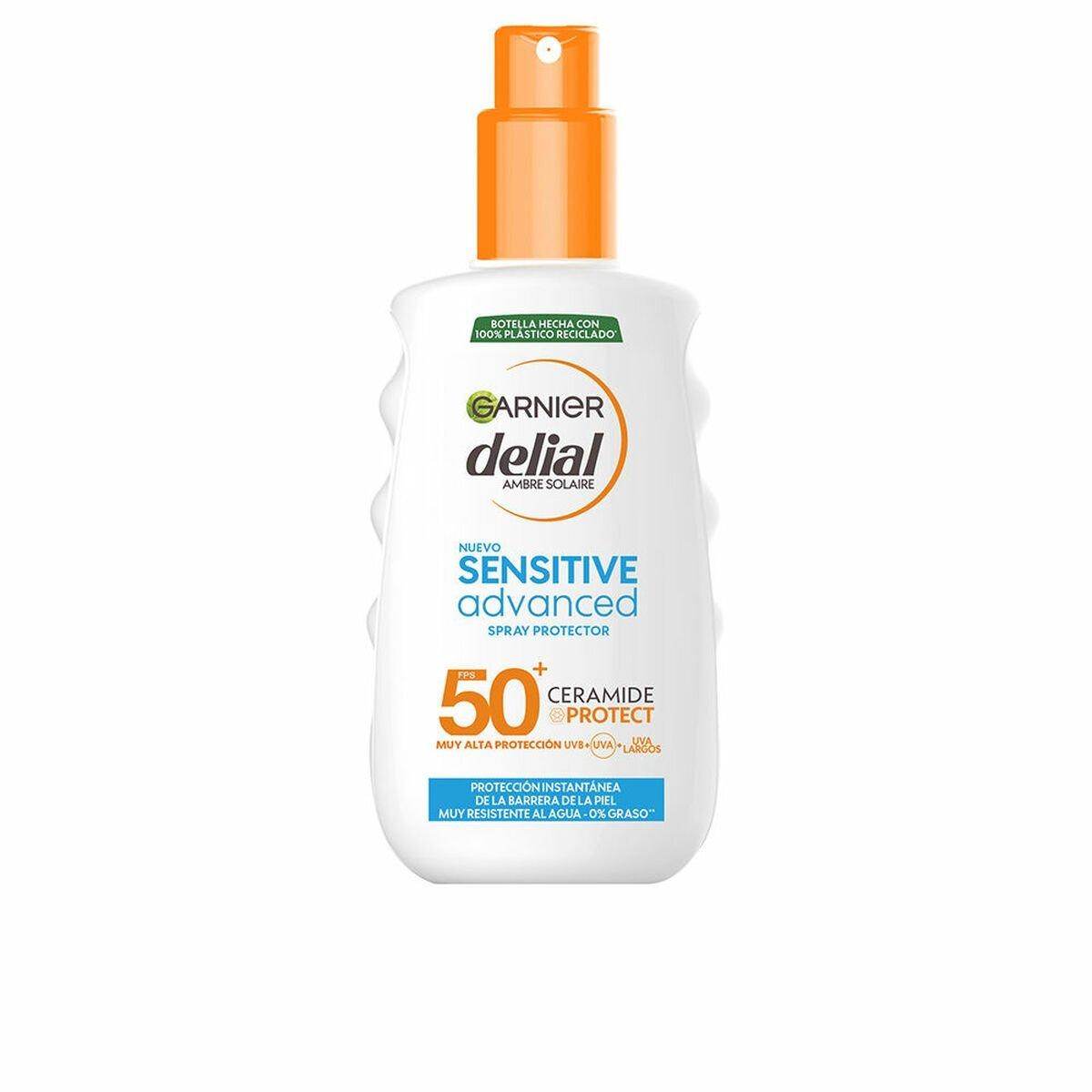 Protector Solar Corporal en Spray Garnier Sensitive Advanced Spf 50+ 150 ml