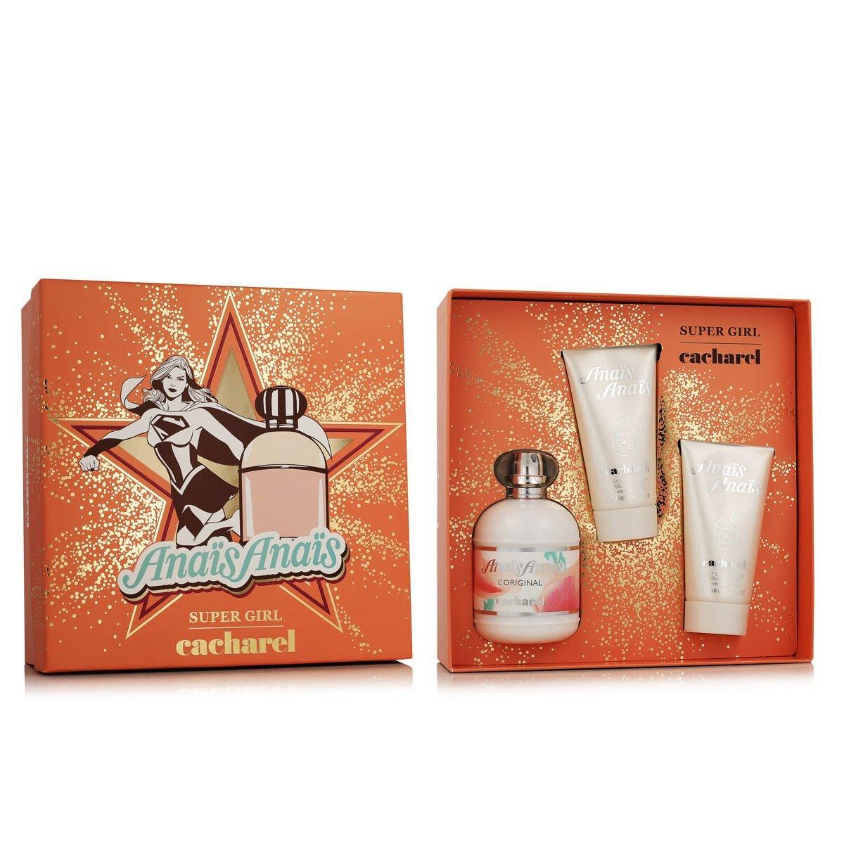 Set de Perfume Mujer Cacharel Anais Anais L'Original Eau de Toilette EDT 2 Piezas