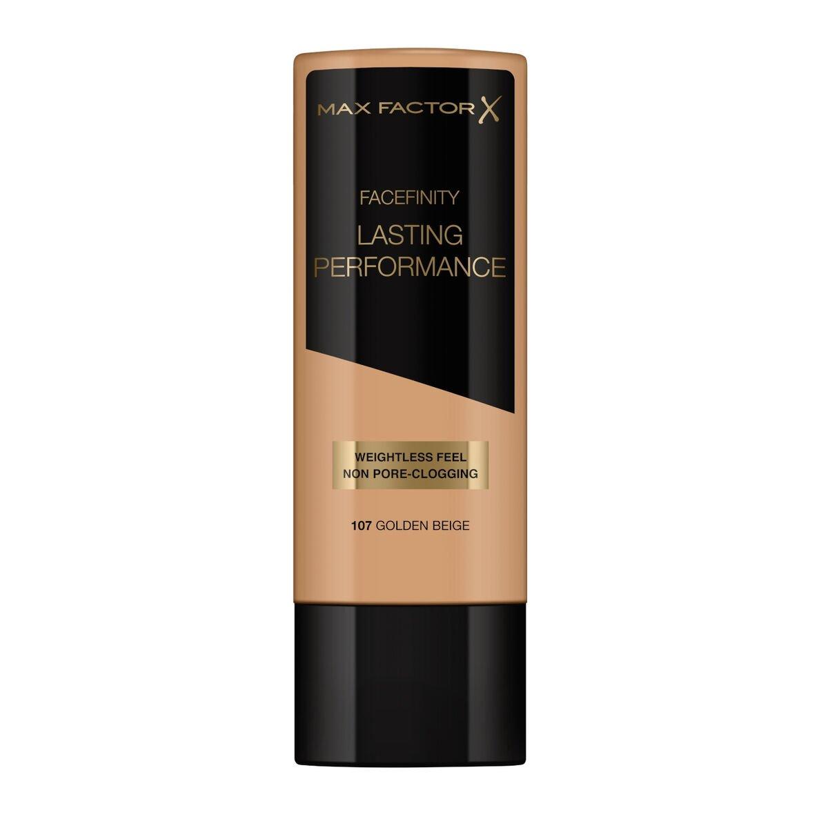 Base de Maquillaje Cremosa Max Factor Lasting Performance Nº 107 (1 unidad)