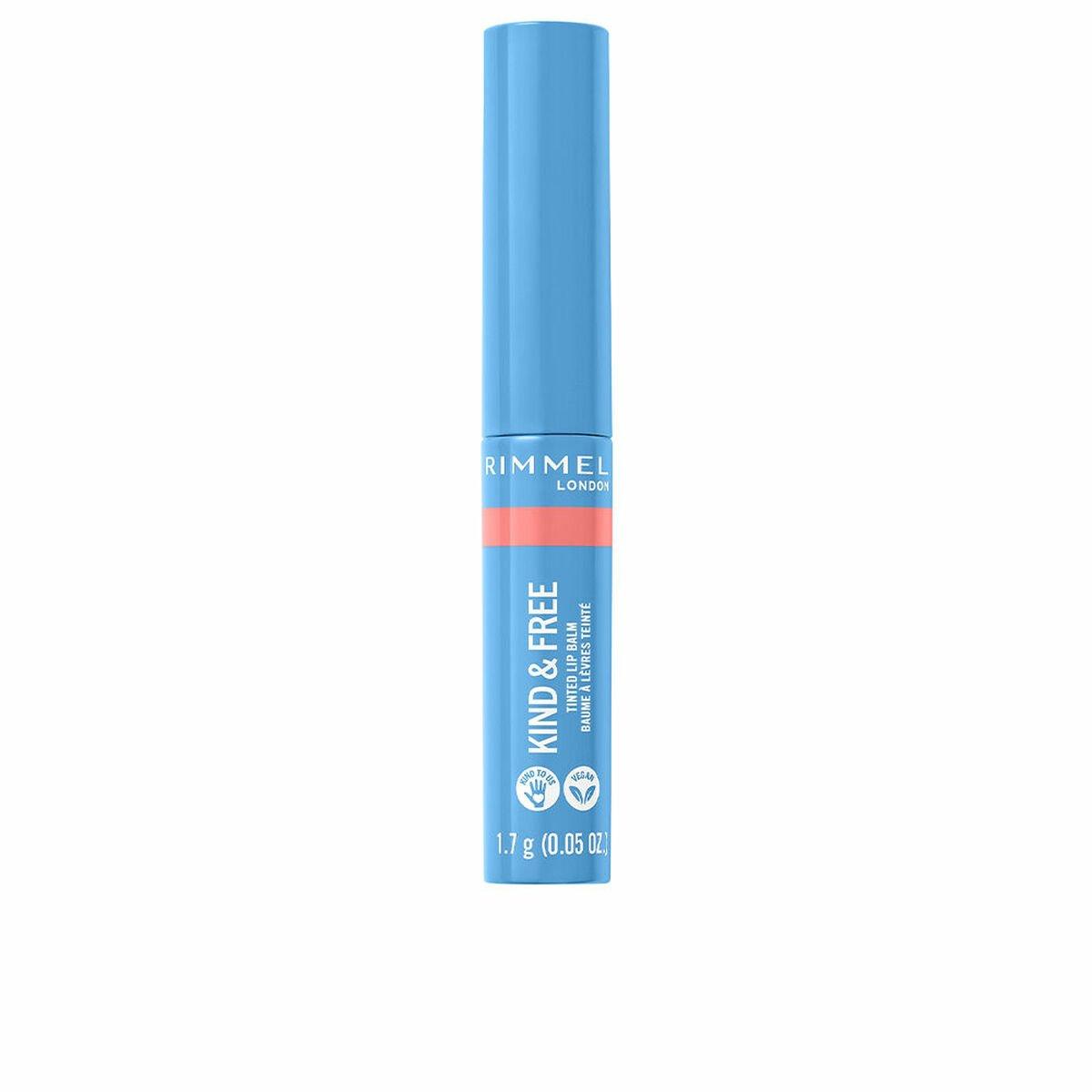 Bálsamo Labial con Color Rimmel London Kind Free Nº 004-hibiscus blaze 1,7 g